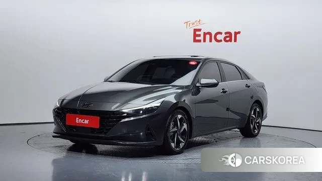 Hyundai Avante (CN7) 2020 Серый из Кореи