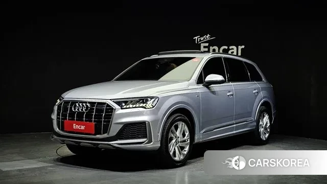 Audi Q7 (4M) 2020 Серебряный из Кореи