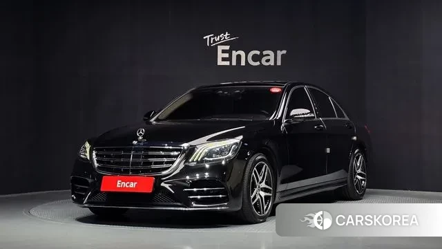 Mercedes-Benz S-Class W222 2020 Черный из Кореи