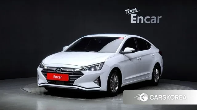 Hyundai The New Avante AD 2019 Белый из Кореи