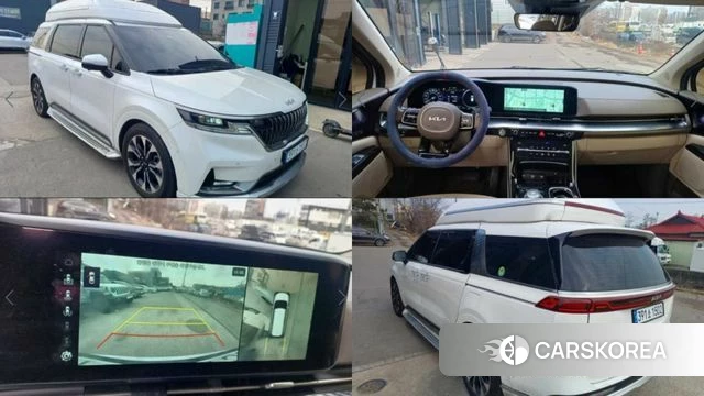 Kia Carnival 4th generation 2022 Белый из Кореи