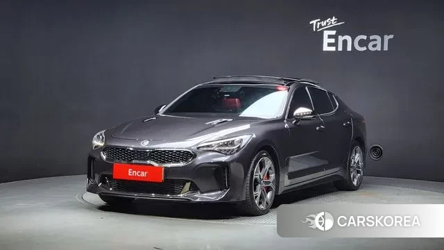 Kia Stinger 2020 Серый из Кореи