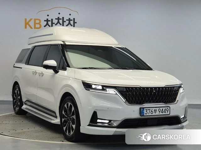 Kia Carnival 4th generation 2023 Белый из Кореи