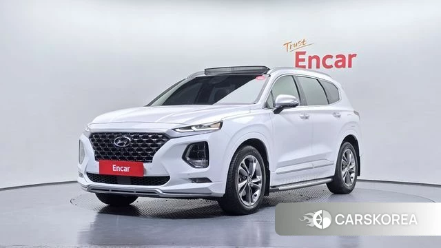Hyundai Santa Fe TM 2020 Белый из Кореи