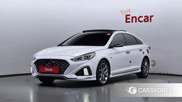 Hyundai Sonata New Rise 2018 Белый из Кореи