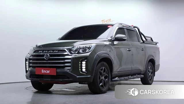 Ssangyong The New Rexton Sports Cannes 2021 Темно-зеленый из Кореи