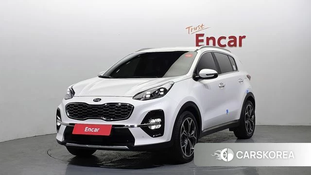 Kia Sportage The Bold 2021 Белый из Кореи