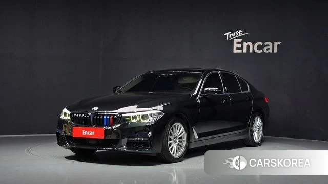 BMW 5 Series (G30) 2019 Черный из Кореи
