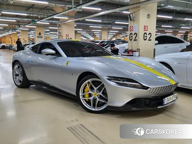 Ferrari Rome 2022 Серебряный из Кореи