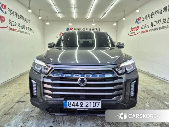 Ssangyong The New Rexton Sport 2022 Серый из Кореи