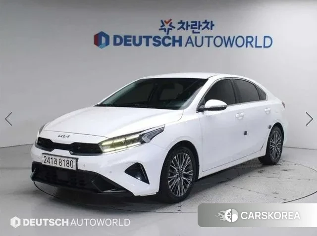 Kia The New K3 2nd generation 2021 Белый из Кореи