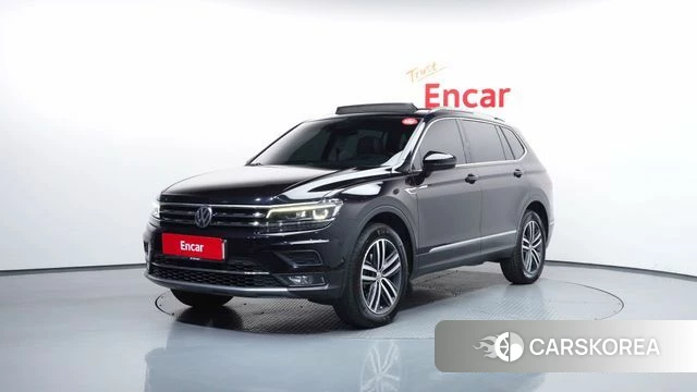 Volkswagen Tiguan Allspace 2020 Черный из Кореи