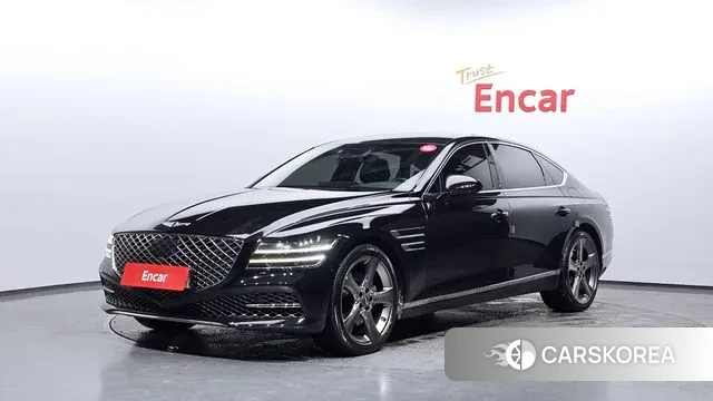 Genesis G80 (RG3) 2021 Черный из Кореи