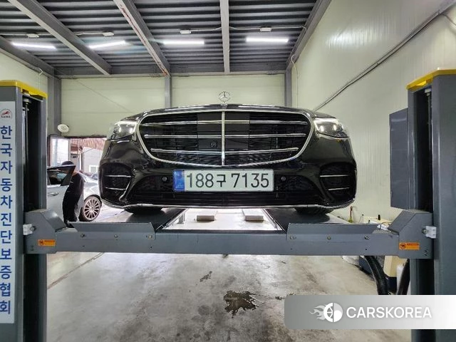 Mercedes-Benz S-Class W223 2023 Черный из Кореи