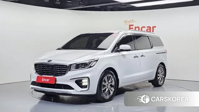 Kia The New Carnival 2019 Белый из Кореи