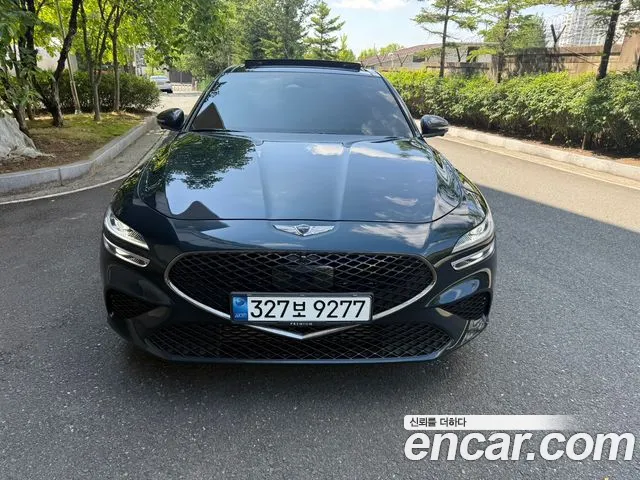 Genesis The New G70 2020 Темно-зеленый из Кореи