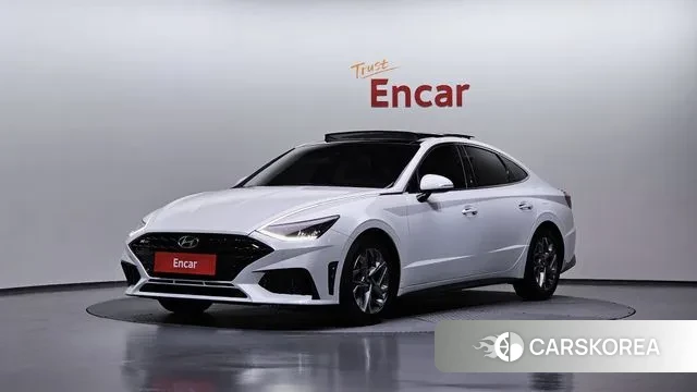 Hyundai Sonata (DN8) 2019 Белый из Кореи