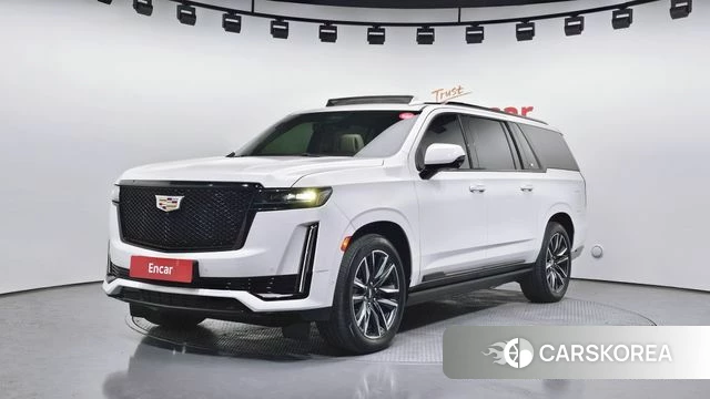 Cadillac Escalade 5th Generation 2022 Белый из Кореи