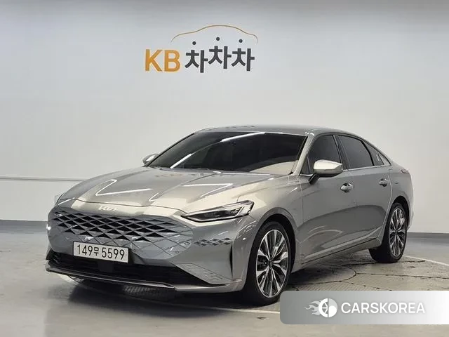 Kia K8 2021 Серебристо-серый из Кореи
