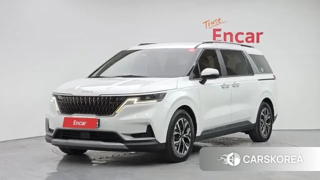 Kia Carnival 4th generation 2021 Белый из Кореи