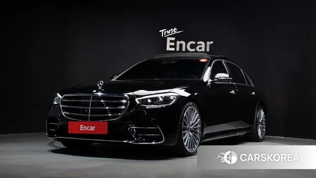 Mercedes-Benz S-Class W223 2023 Черный из Кореи