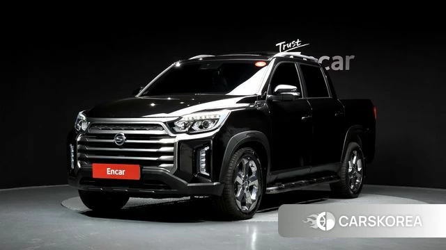 Ssangyong The New Rexton Sport 2022 Черный из Кореи