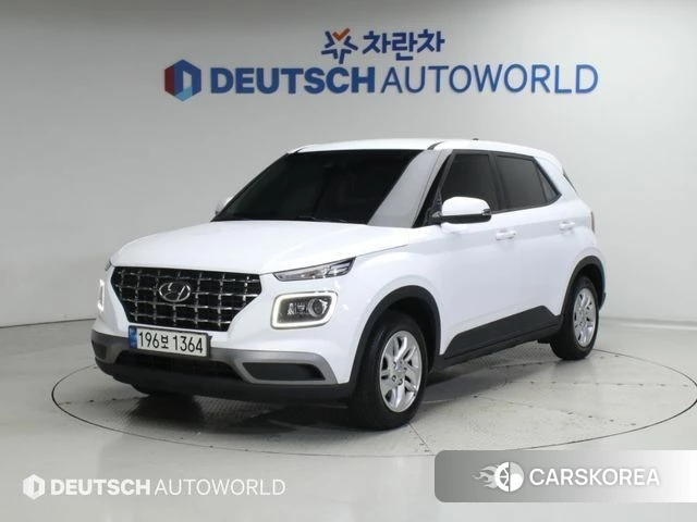 Hyundai Venue 2021 Белый из Кореи