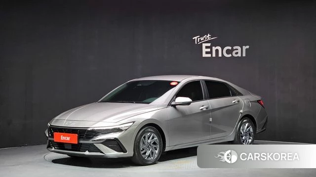 Hyundai The New Avante (CN7) 2023 Серебристо-серый из Кореи