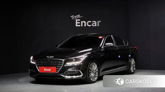 Genesis G80 2018 Черный из Кореи