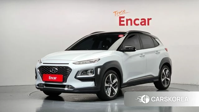 Hyundai Kona 2018 Белый из Кореи