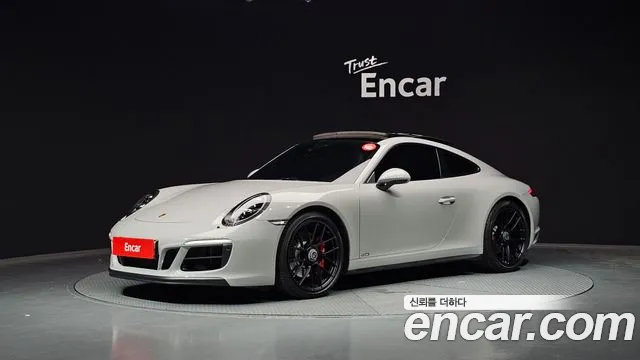 Porsche 911 2019 Серебристо-серый из Кореи