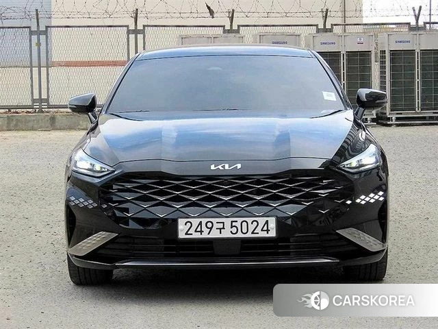 Kia K8 Hybrid 2022 Черный из Кореи