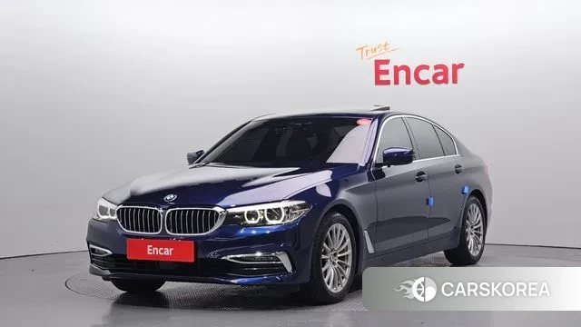 BMW 5 Series (G30) 2020 Синий из Кореи