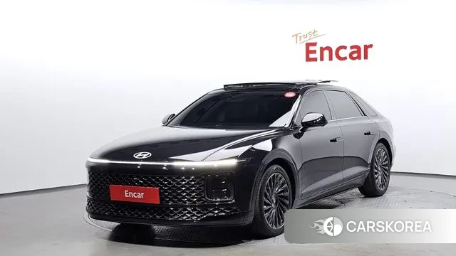 Hyundai Grandeur Hybrid (GN7) 2024 Черный из Кореи