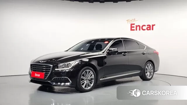 Genesis G80 2018 Черный из Кореи