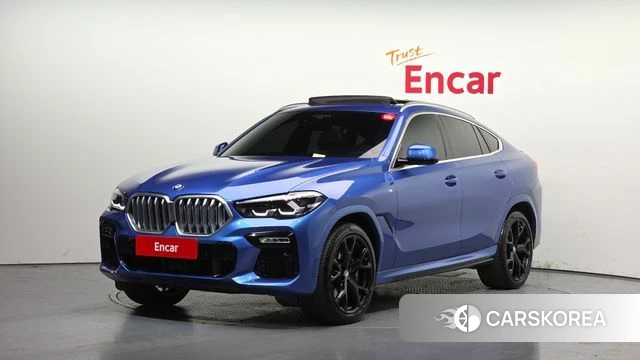 BMW X6 (G06) 2020 Синий из Кореи