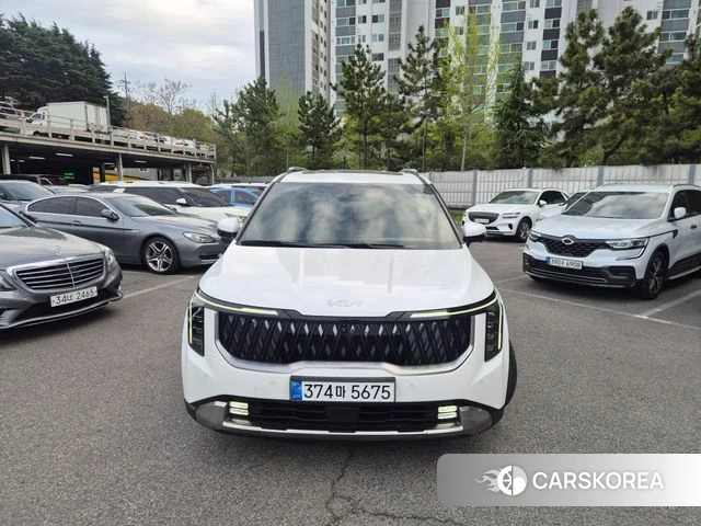 Kia The New Carnival 4th Generation 2025 Белый из Кореи