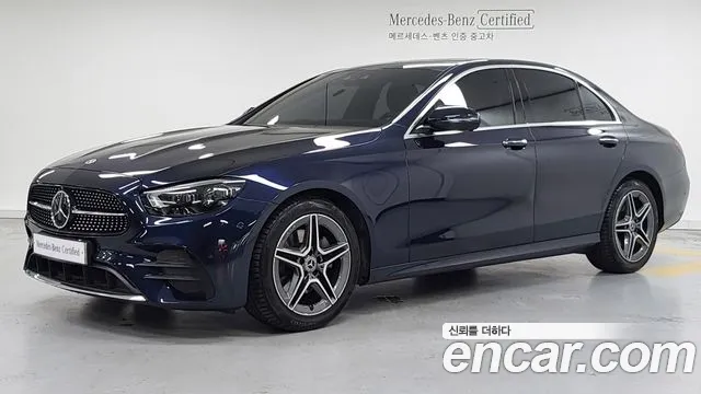 Mercedes-Benz E-Class W213 2022 Синий из Кореи