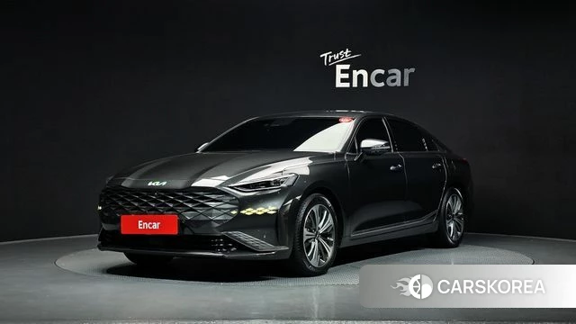 Kia K8 Hybrid 2021 Серый из Кореи