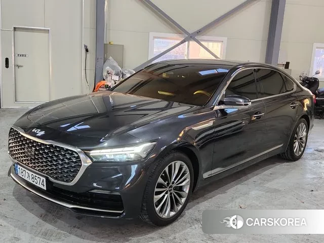 Kia The New K9 2nd generation 2021 Серый из Кореи