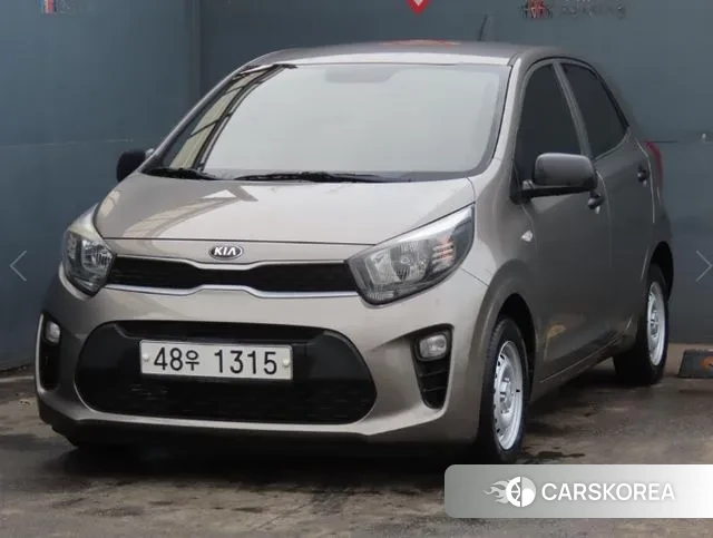 Kia All New Morning (JA) 2018 Серебристо-серый из Кореи