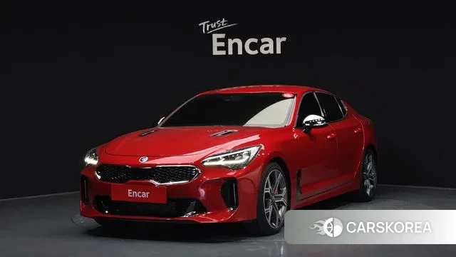 Kia Stinger 2020 Красный из Кореи