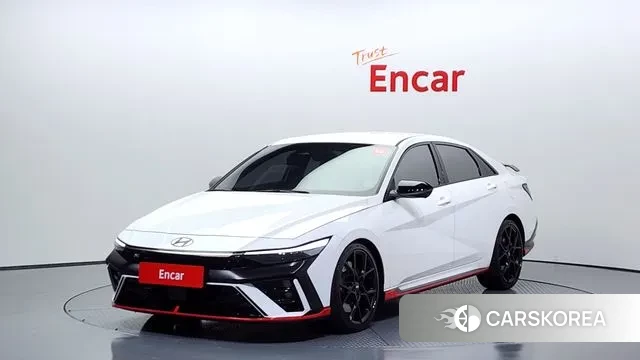 Hyundai The New Avante (CN7) 2023 Белый из Кореи