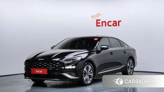 Kia K8 Hybrid 2023 Черный из Кореи