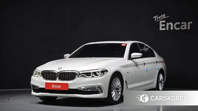 BMW 5 Series (G30) 2018 Белый из Кореи