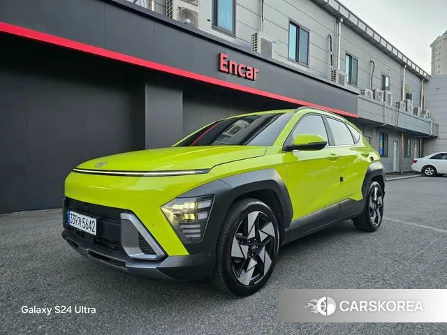 Hyundai Kona (SX2) 2024 Желтый из Кореи