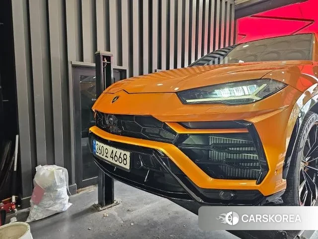 Lamborghini Urus 2022 Оранжевый из Кореи