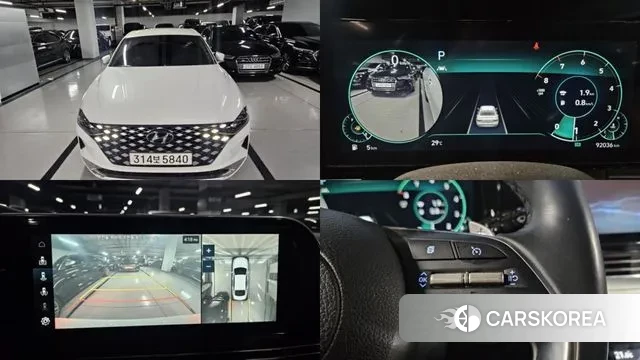 Hyundai The New Grandeur IG 2021 Белый из Кореи