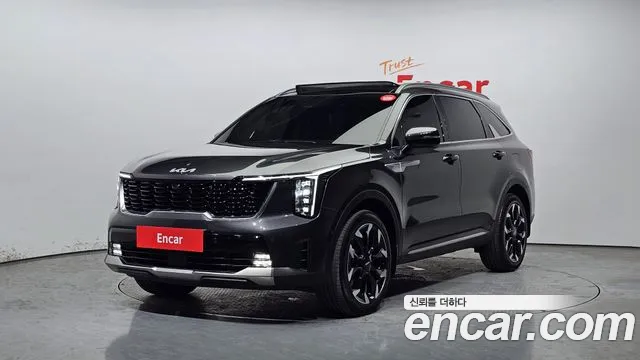 Kia The New Sorento 4th Generation 2024 Серый из Кореи