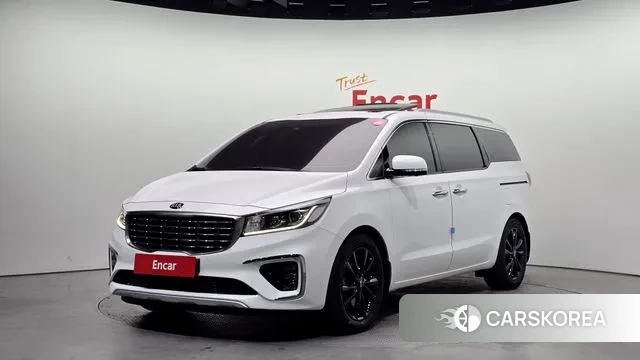 Kia The New Carnival 2019 Белый из Кореи